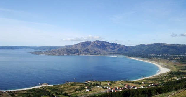 La playa de Carnota La playa de Carnota
