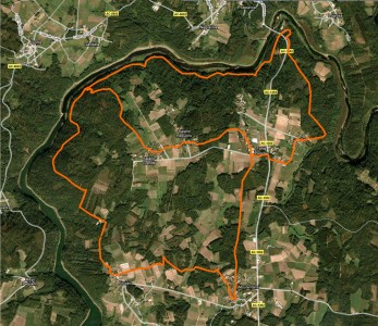 Ruta del Tambre Ruta_senderismo_en_Brión