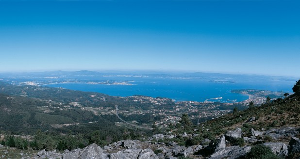 -Vista desde o cumio da Curotiña